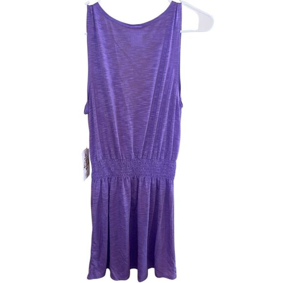 BECCA Breezy Basics Cover Up Ruffle Dress Size Small - Picture 6 of 7